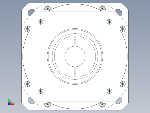 直齿PLX220-L2 42-114.3-200-M12.stp前视缩略图