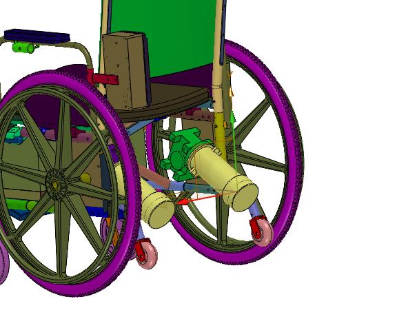 可折叠智能全自动四轮代步轮椅