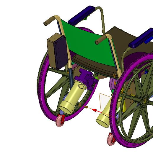 可折叠智能全自动四轮代步轮椅