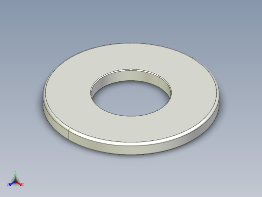 紧固件-IGES 0.3750 Flat Washer