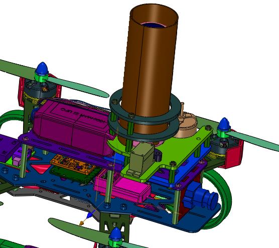 涡流发射器无人机