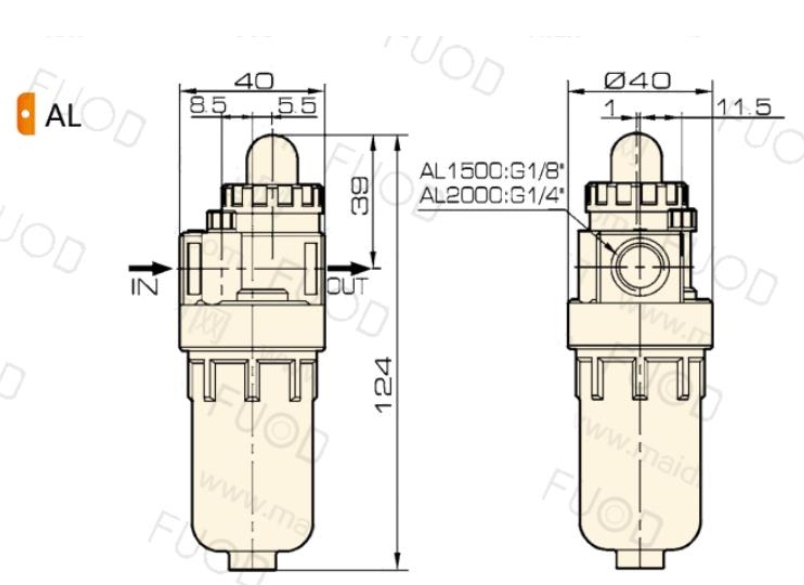 油雾器AL与BL系列5款
