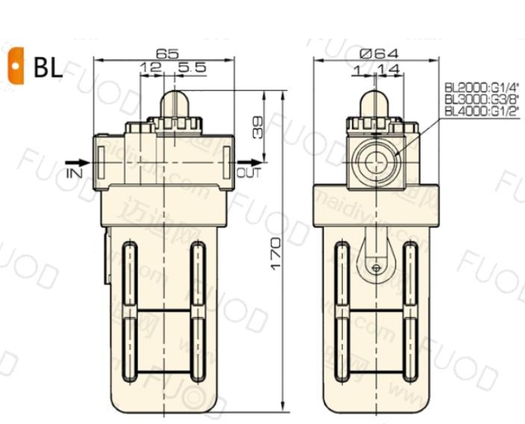 油雾器AL与BL系列5款