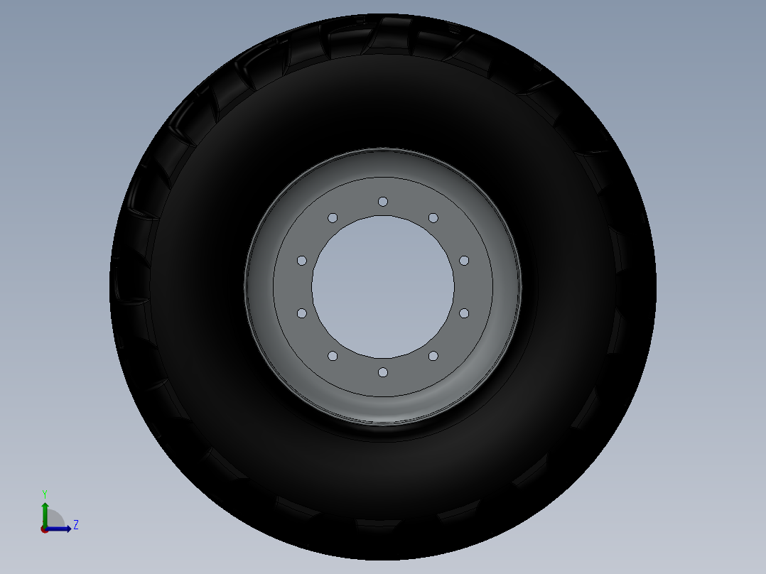 Petlas+56045+R22，5&amp；16，00x22，5轮胎左视图