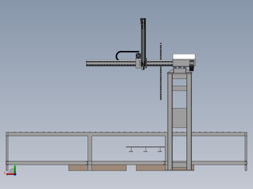 取玻璃码垛机械后视缩略图