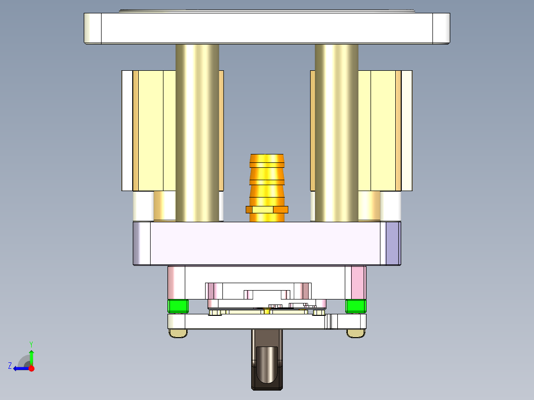 R4-笔记本CNC工装夹具三维模型CNC5-1026右视图