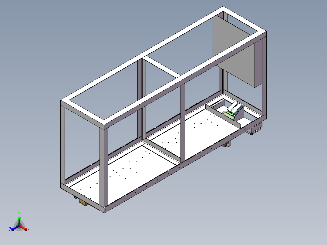 油管切断机sw18可编辑正等轴测图