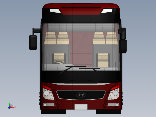 客车、公交车(20)前视缩略图