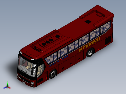 客车、公交车(20)正等轴测缩略图