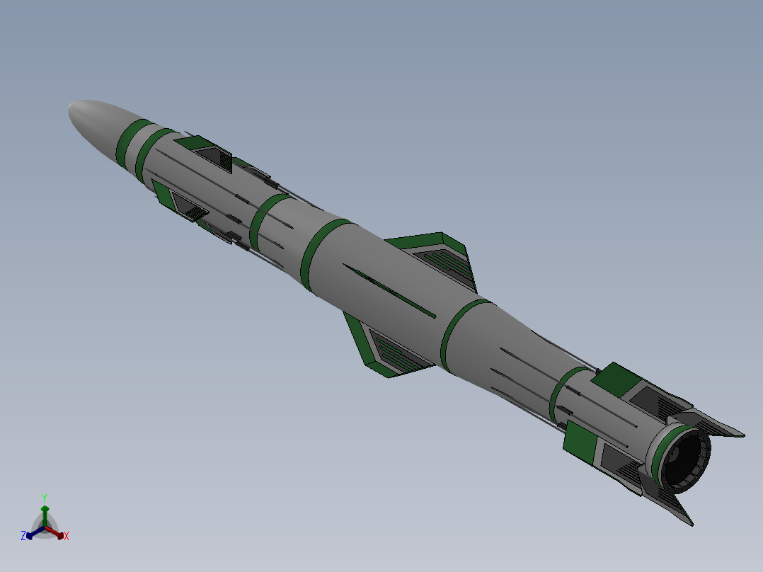 原子弹(21)正等轴测图