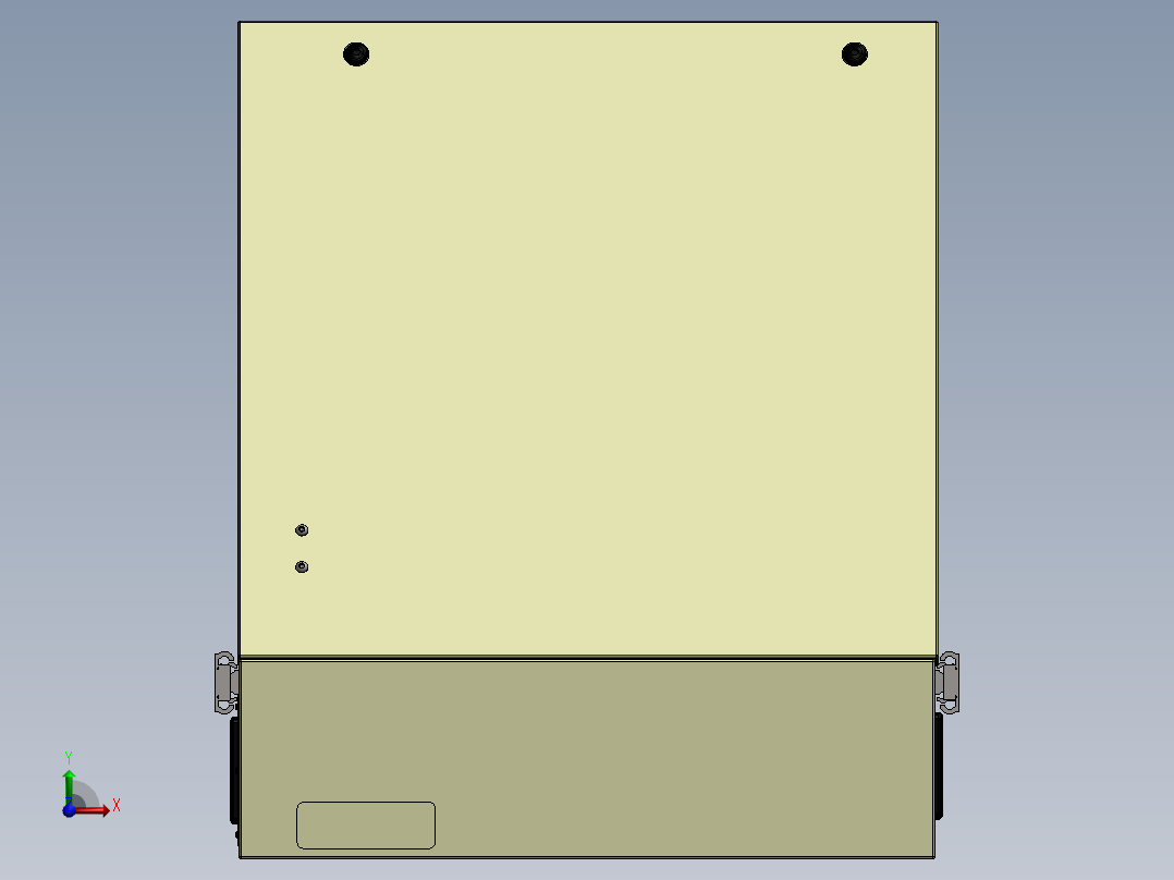 控制屏、屏幕(20)前视图