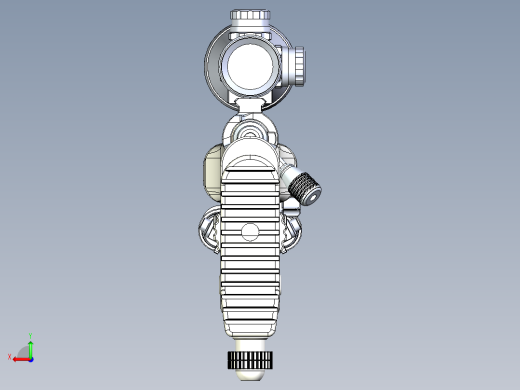 手枪左轮冲锋枪老式狙击步枪设计3D图纸mcmv-500-airgun-proto x_t后视缩略图