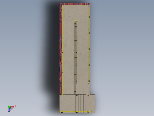 匝道和楼梯扶手俯视缩略图