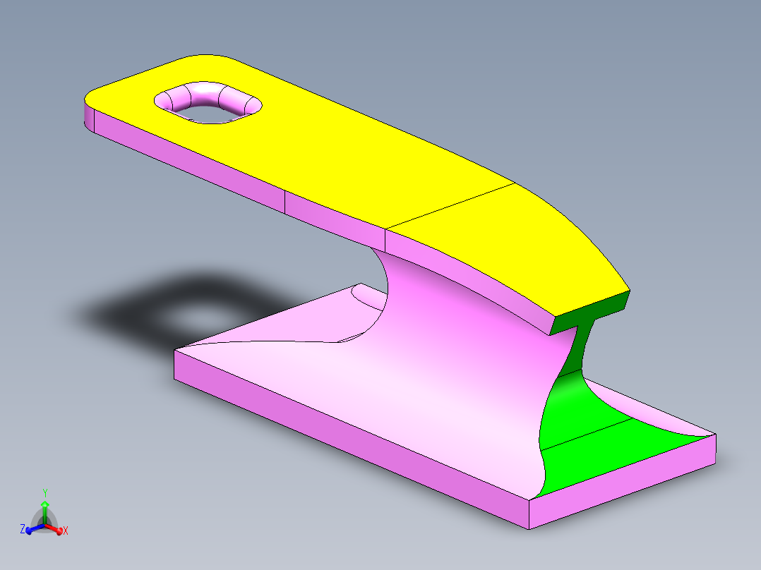 第9届练习题    3D09-H4- SW16主视图