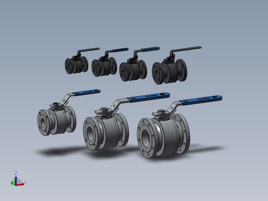 7款20MM-34“法兰连接RF ANSI 150球阀