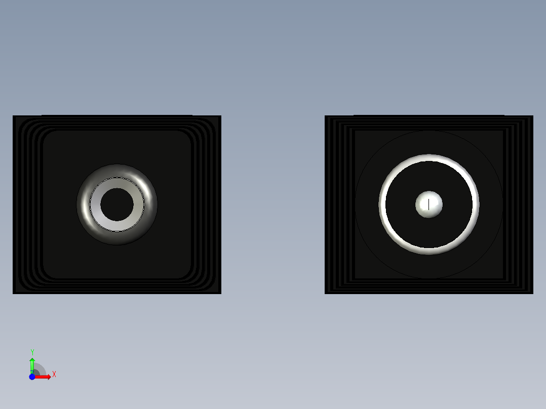 亚马逊5.5 x 2.1毫米直流电源前视图