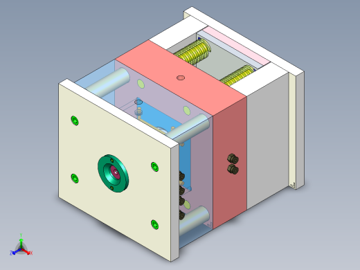 塑料网孔垃圾桶注塑模具设计