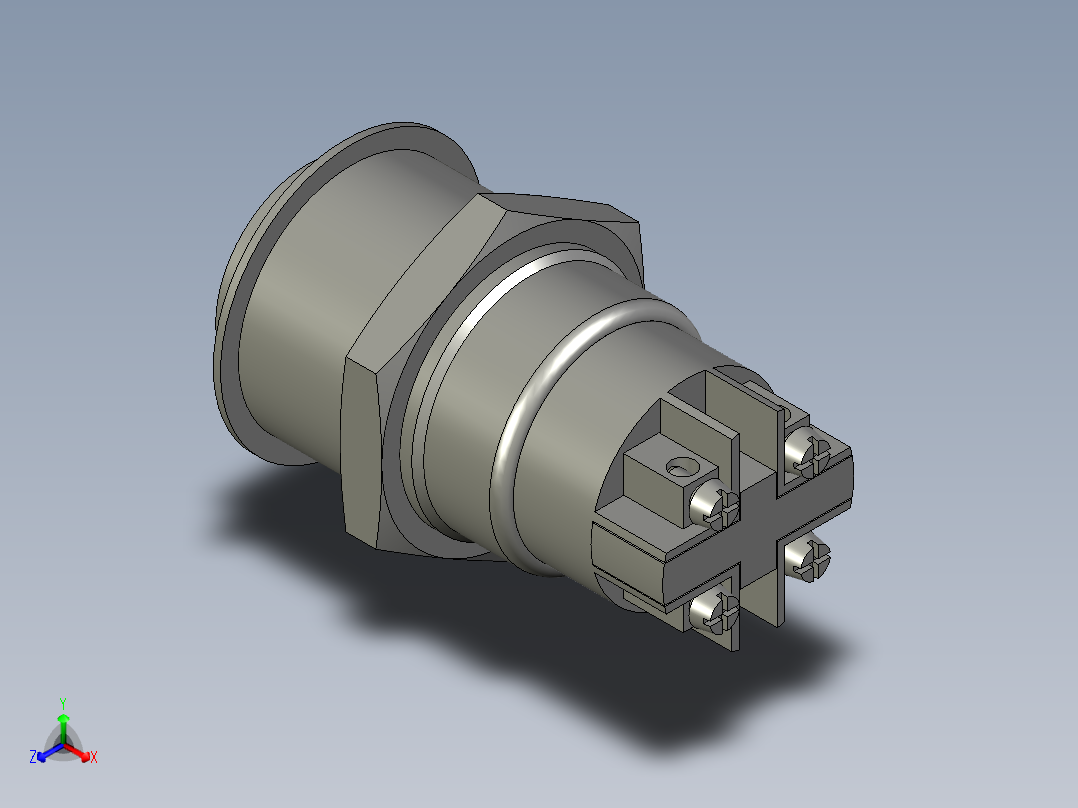 带灯LAS1GQ_11LSLAS1GQH_11ELS自复式主视图
