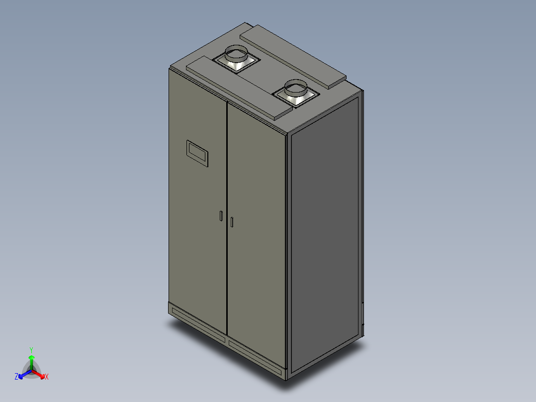 800kW正等轴测图