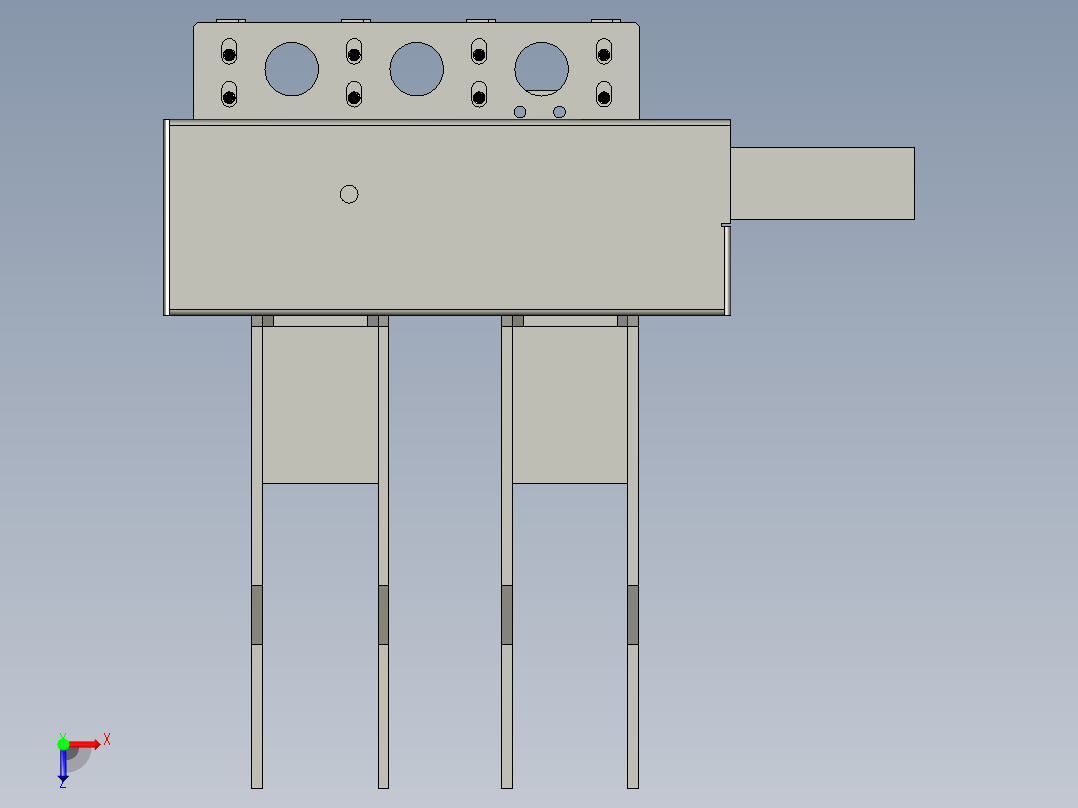 刷料装配体1俯视图