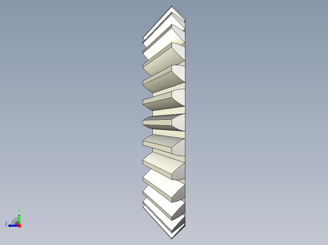 A0004035-26齿锥齿轮右视图