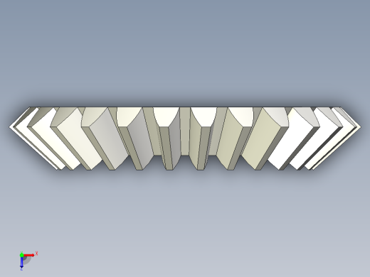 A0004035-26齿锥齿轮俯视缩略图