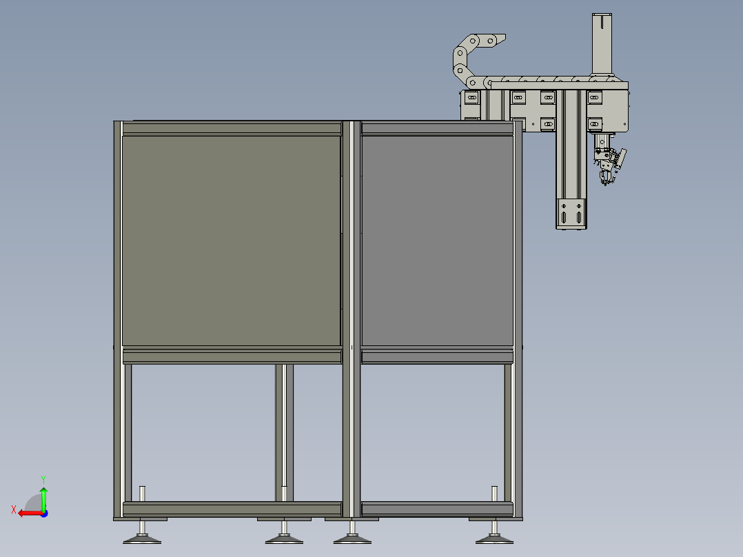 SYSB-NX1806-04锁紧块组入后视图