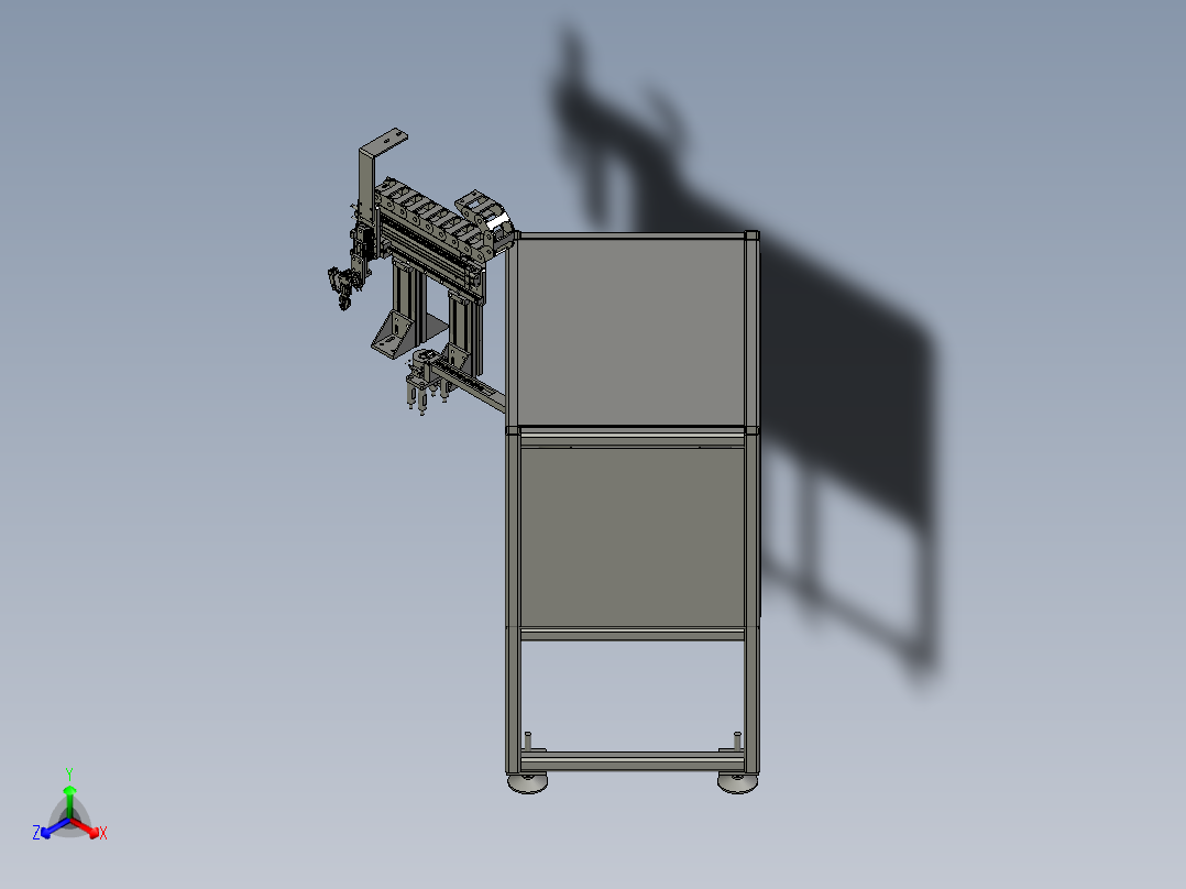 SYSB-NX1806-04锁紧块组入正等轴测图