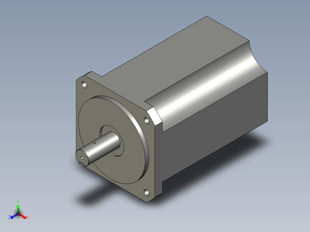 轴承校准检测设备设计-MDME2KW主视图