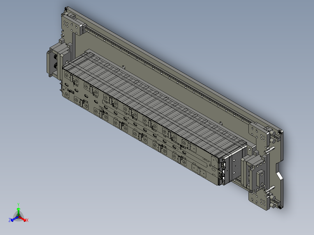 8-16S-280Ah托盘1112-B-A-B-3正等轴测图