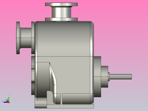 自吸离心泵右视缩略图