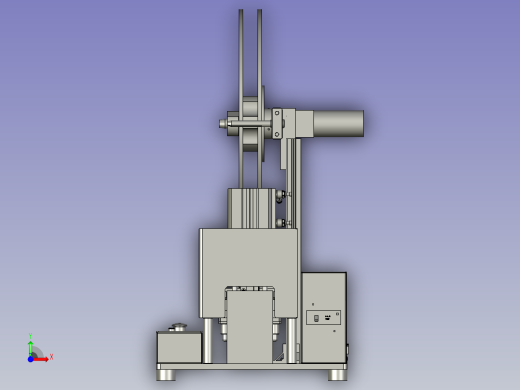 可移动式精准送插针机构前视缩略图