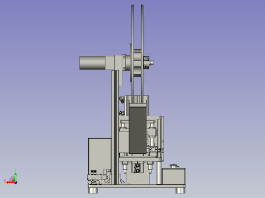 可移动式精准送插针机构后视缩略图