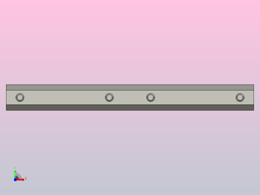 YCAP8X180-C1支撑梁连接条前视缩略图