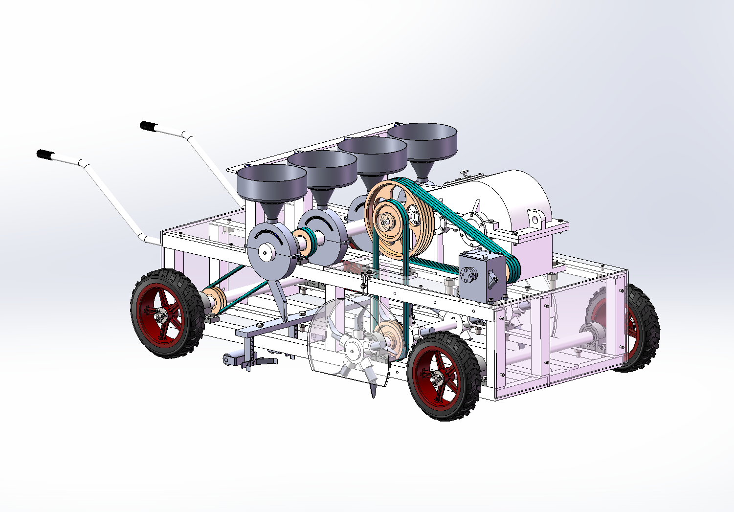 小型燕麦旋耕机（SW+CAD）
