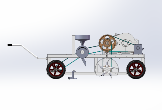 小型燕麦旋耕机（SW+CAD）缩略图