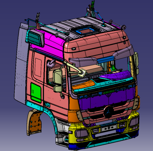 梅赛德斯 Actros – 驾驶室标准缩略图