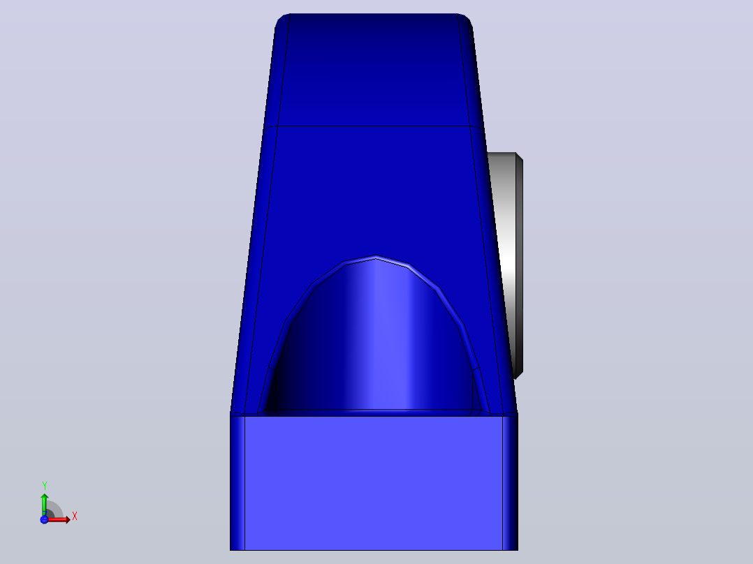轴承座User Library-fafnir pb 625前视图