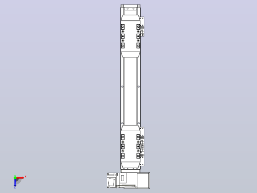 皮带直线轴双滑块型TPA-GCBS-50-P42-L75-RU-M10-N3俯视缩略图
