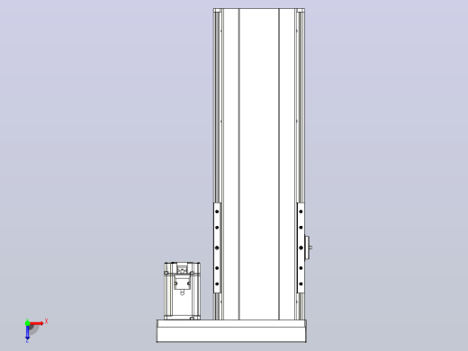 日规模组半封闭丝杆TPA-HNR-202D-2510C-L350-ML-Y-P75-N3俯视缩略图