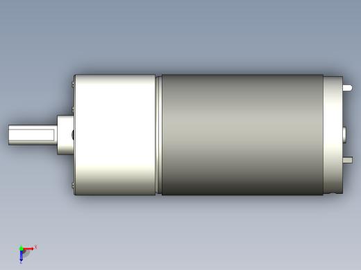 DFGA37R 永磁直流齿轮减速电机[DFGA37RG-275i]俯视缩略图