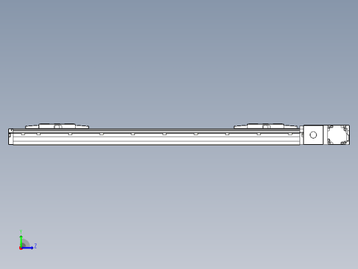 皮带直线轴双滑块型TPA-GCBS-120-P70-L225-QR-M20-N3左视缩略图