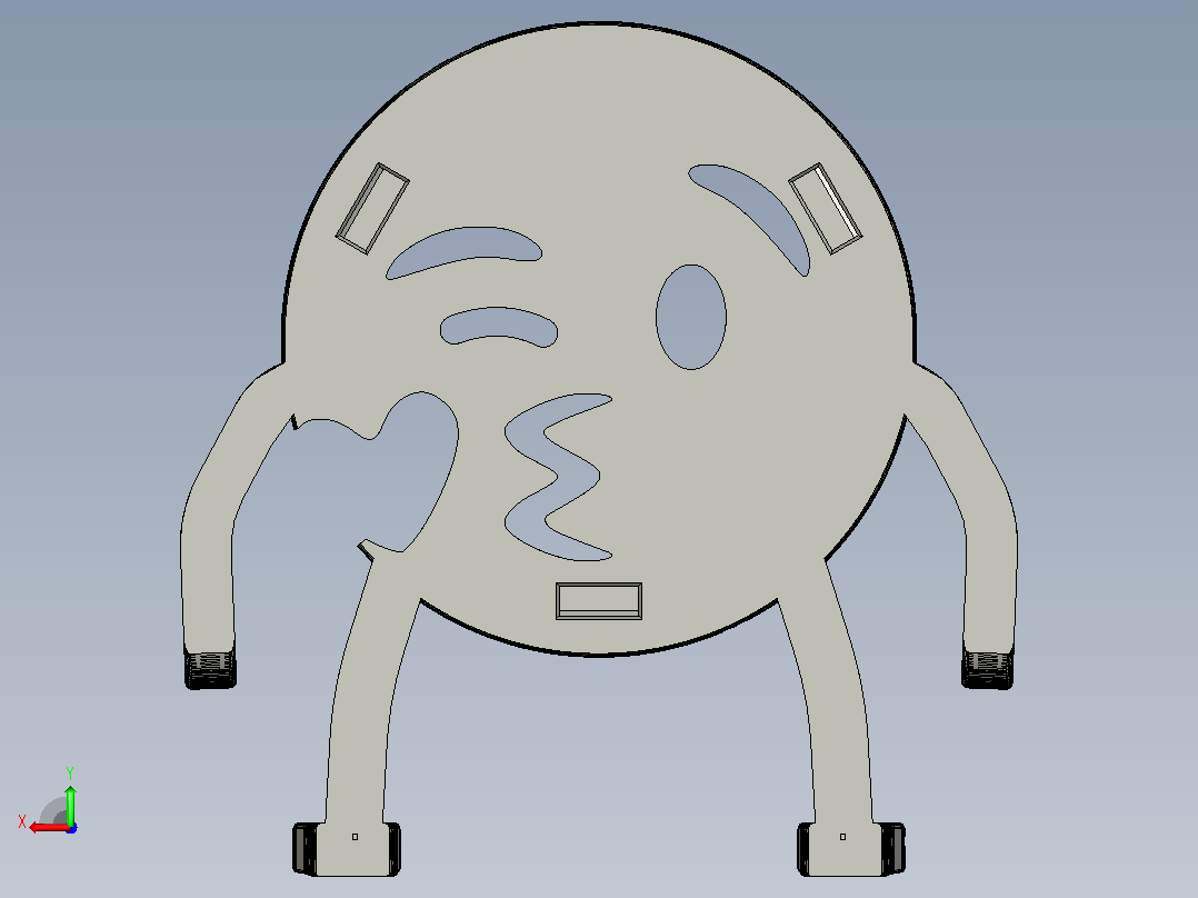 3D表情后视图