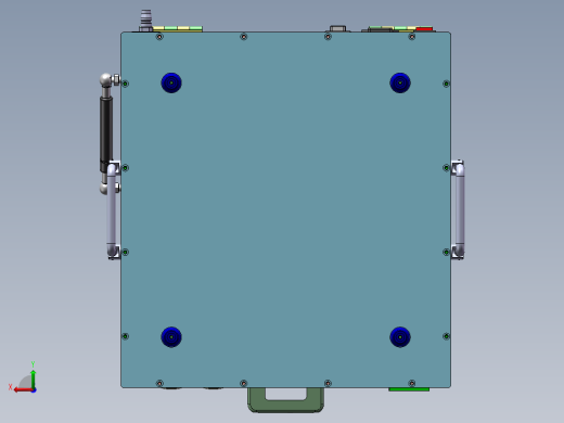 双层气动测试治具后视缩略图