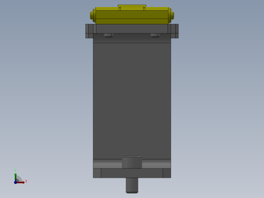 简易工件夹具前视缩略图