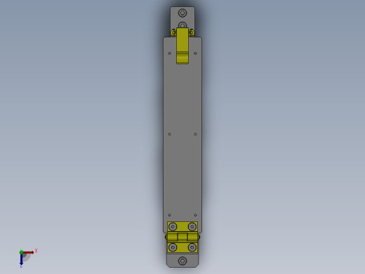简易工件夹具俯视缩略图