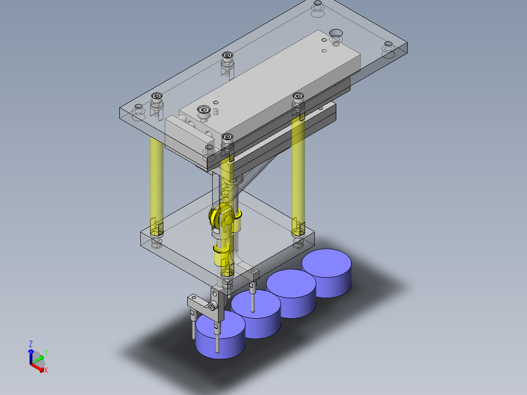 使用了板凸轮的切断机构