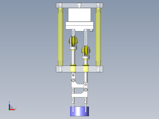 使用了板凸轮的切断机构前视缩略图