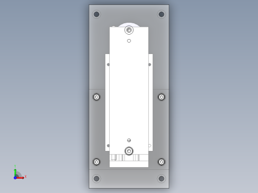 使用了板凸轮的切断机构俯视缩略图