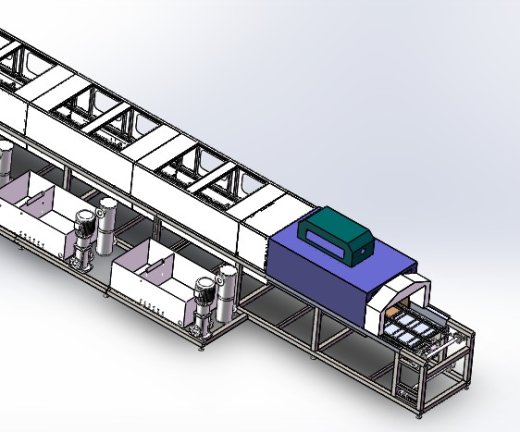 超声波清洗烘干机3D图纸 G769 非标自动化设备图纸3D图纸缩略图